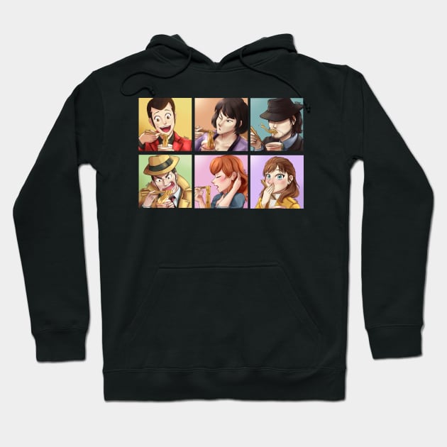 Noodle Break Time Hoodie by Hayde